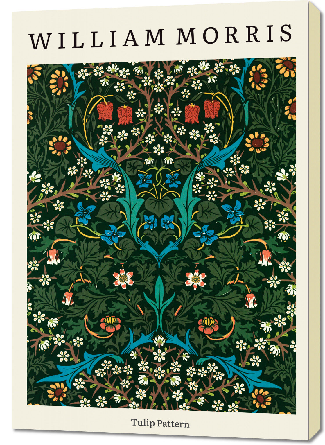 Obraz  Design Tulip Pattern, Morris Vintage do Salonu