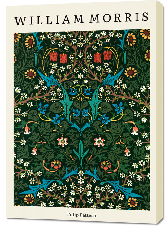 Obraz  Design Tulip Pattern, Morris Vintage do Salonu