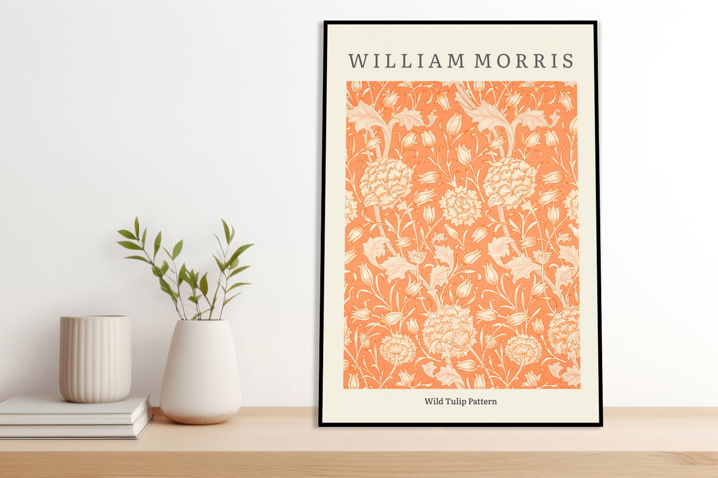 Obraz  Design Wild Tulip Pattern, Morris Vintage do Salonu