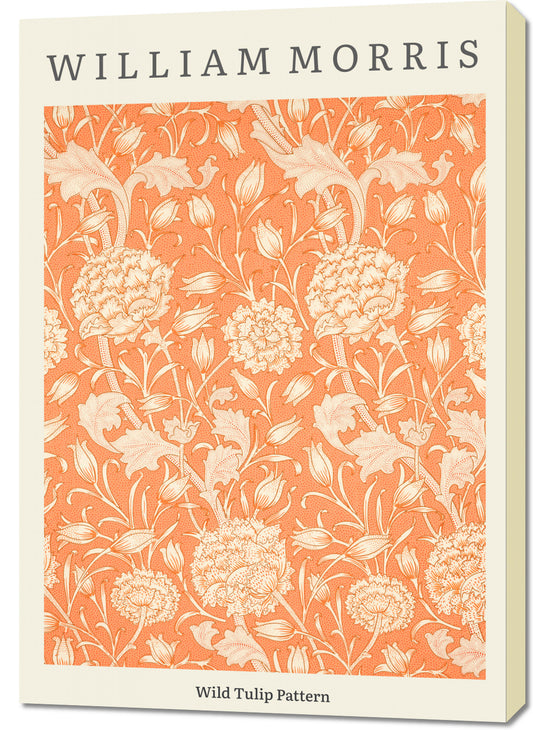 Obraz  Design Wild Tulip Pattern, Morris Vintage do Salonu
