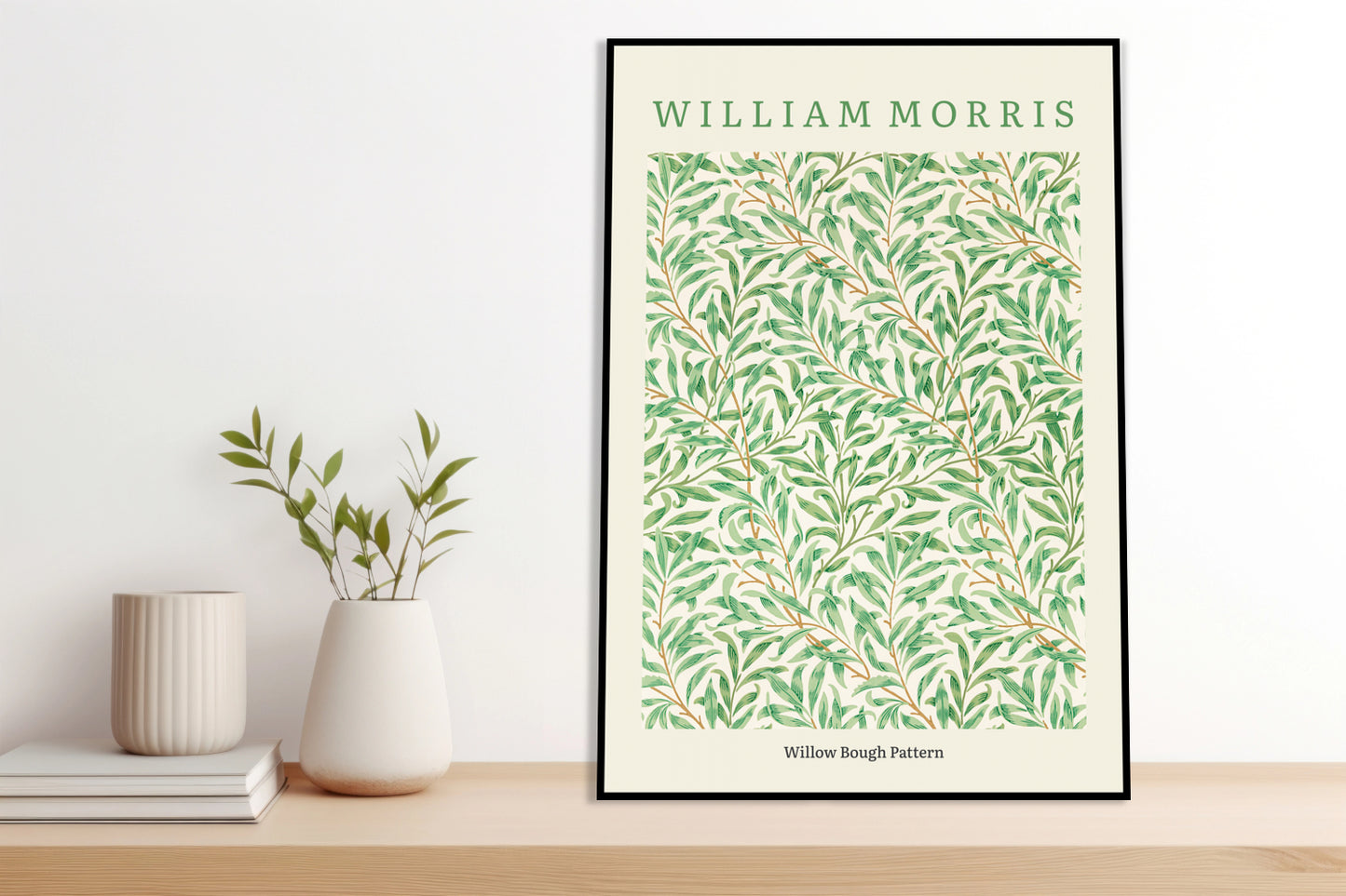 Obraz  Design Willow Bough Pattern, Morris Vintage do Salonu