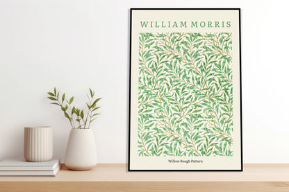 Obraz  Design Willow Bough Pattern, Morris Vintage do Salonu