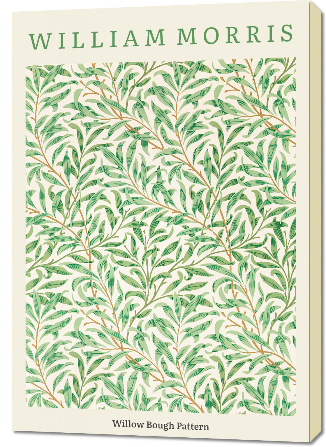 Obraz  Design Willow Bough Pattern, Morris Vintage do Salonu