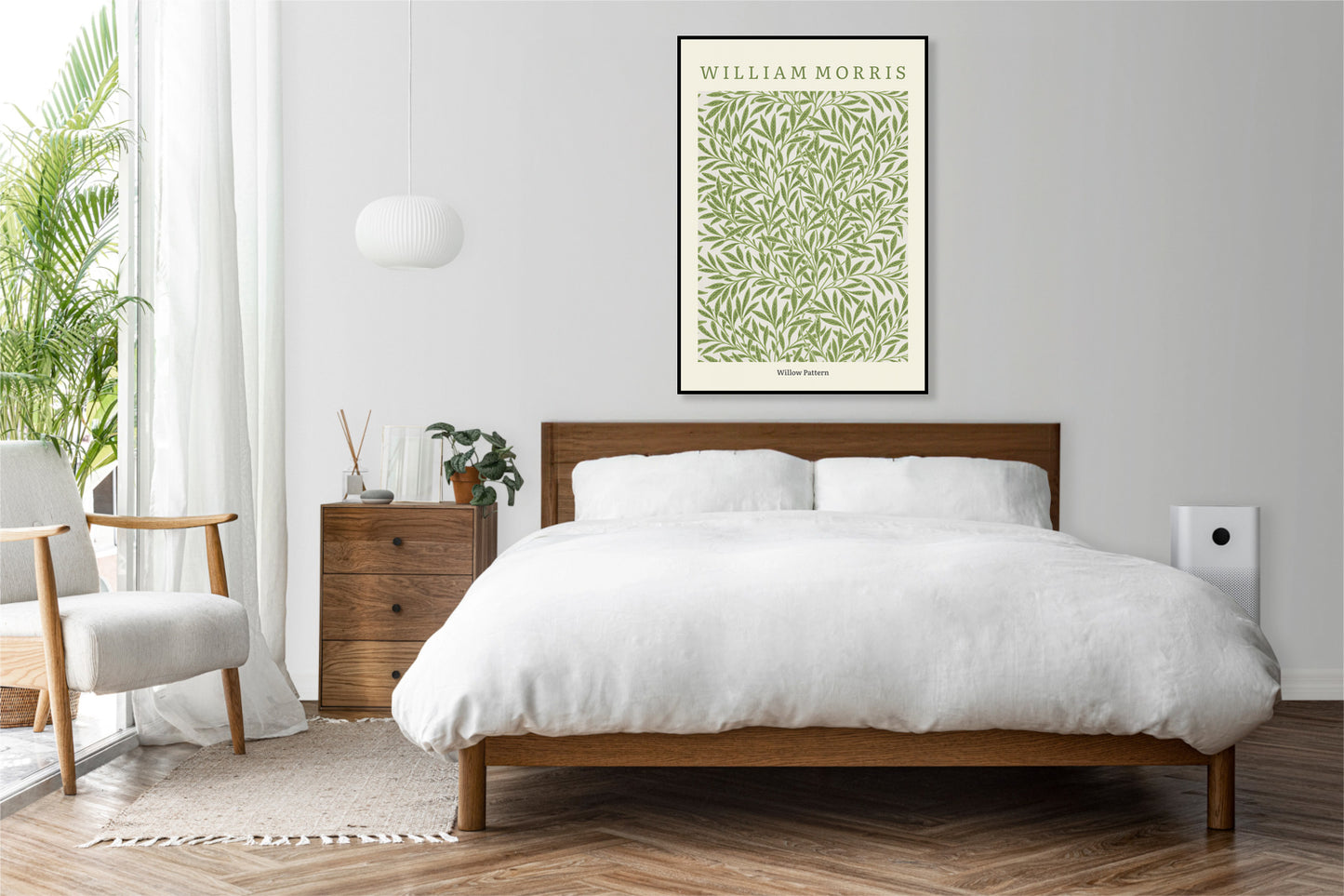 Obraz  Design Willow Pattern, Morris Vintage do Salonu
