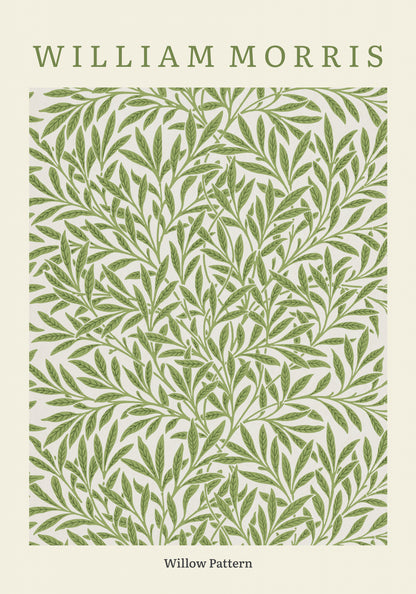 Plakat  Design Willow Pattern, Morris Vintage do Salonu