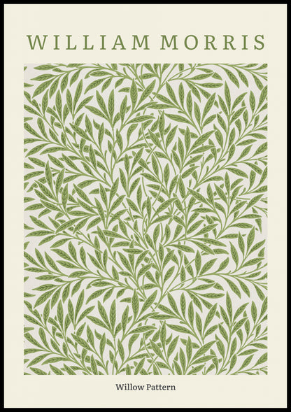 Plakat  Design Willow Pattern, Morris Vintage do Salonu