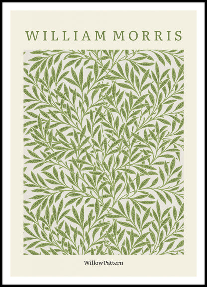 Plakat  Design Willow Pattern, Morris Vintage do Salonu