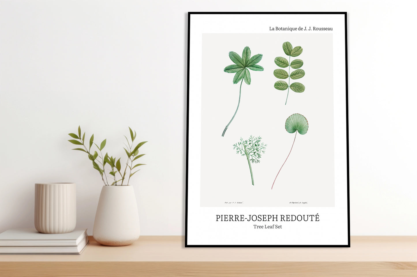 Obraz  Design Tree Leaf Set, Redoute Vintage do Salonu