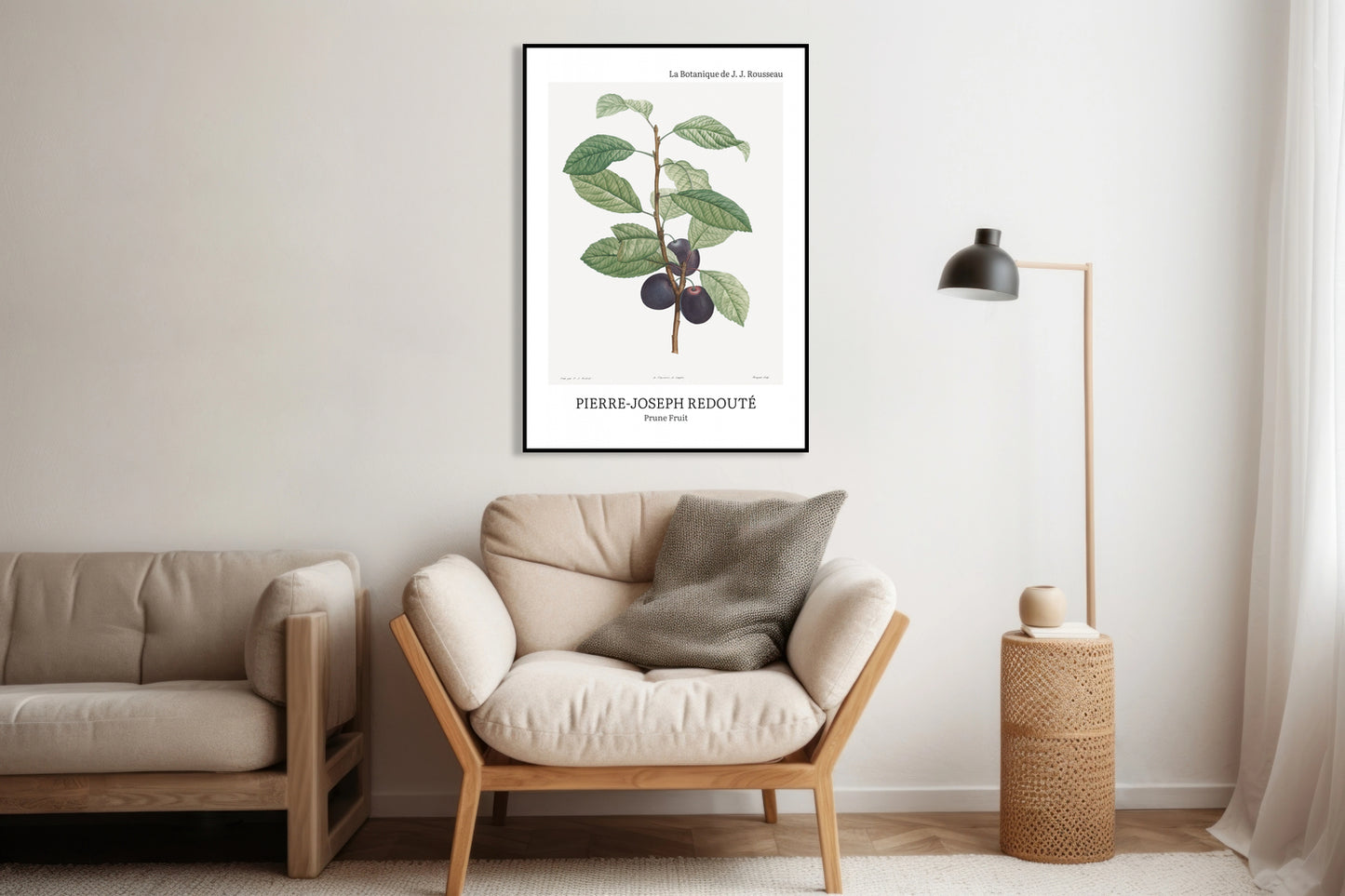 Obraz  Design Prune Fruit, Redoute Vintage do Salonu