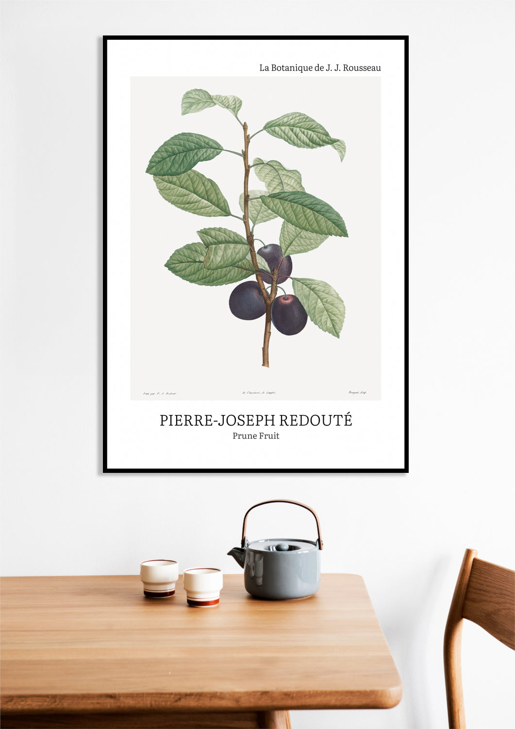 Obraz  Design Prune Fruit, Redoute Vintage do Salonu
