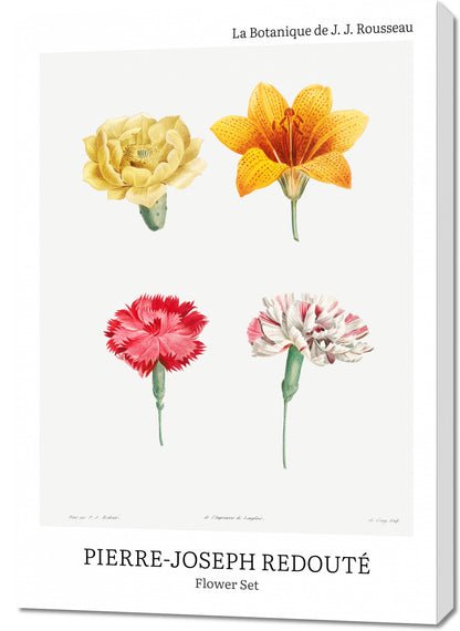 Obraz  Design Flower Set, Redoute Vintage do Salonu