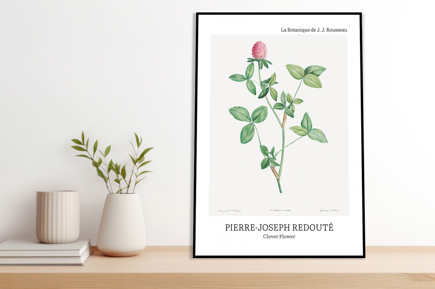 Obraz  Design Clover Flower, Redoute Vintage do Salonu