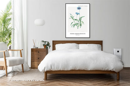 Obraz  Design Blue Flower, Redoute Vintage do Salonu