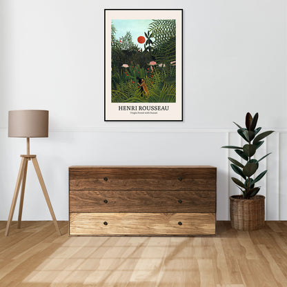 Obraz  Design Virgin Forest, Rousseau Vintage do Salonu