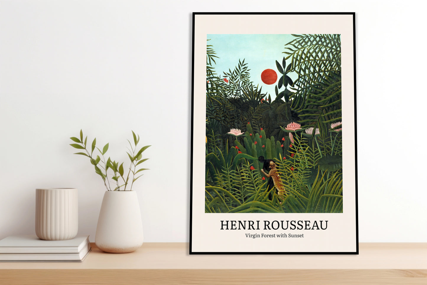 Obraz  Design Virgin Forest, Rousseau Vintage do Salonu