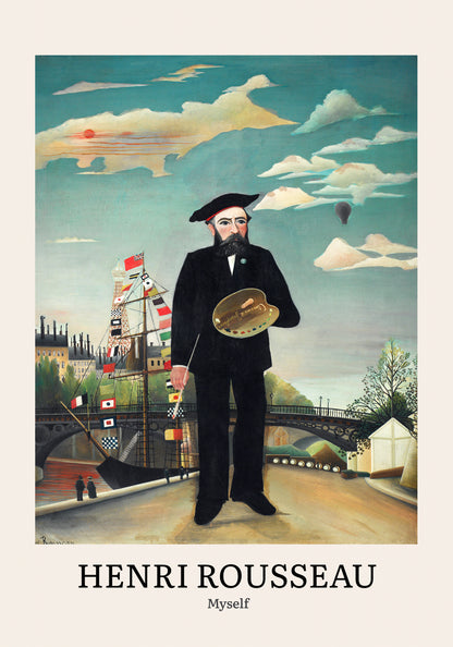 Plakat  Design Myself, Rousseau Vintage do Salonu