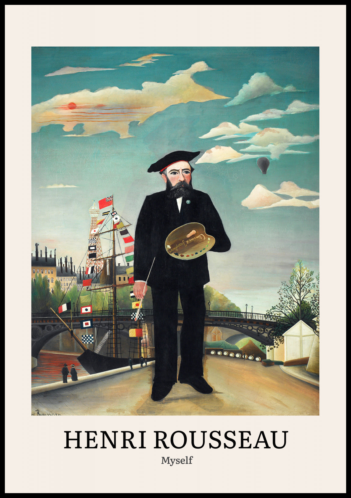 Plakat  Design Myself, Rousseau Vintage do Salonu