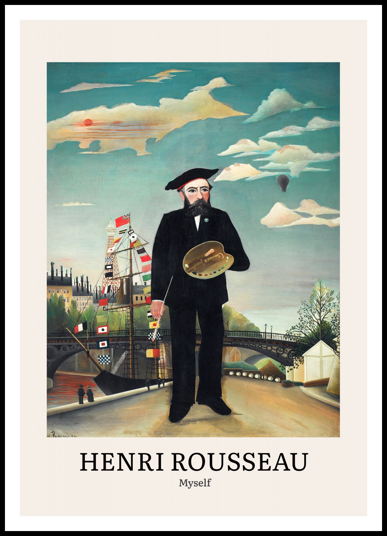 Plakat  Design Myself, Rousseau Vintage do Salonu