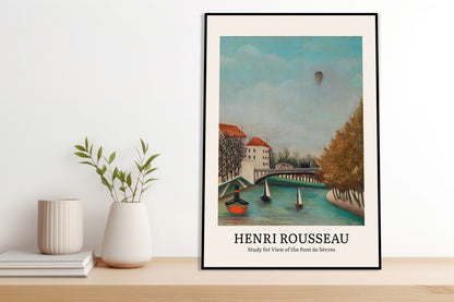 Obraz  Design Pont de Sèvres, Rousseau Vintage do Salonu