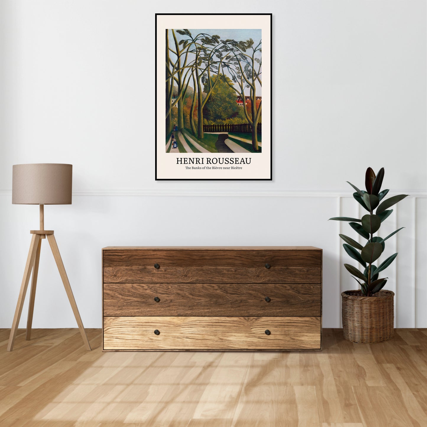 Obraz  Design Bièvre near Bicêtre, Rousseau Vintage do Salonu