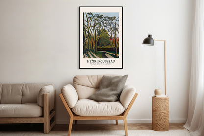 Obraz  Design Bièvre near Bicêtre, Rousseau Vintage do Salonu
