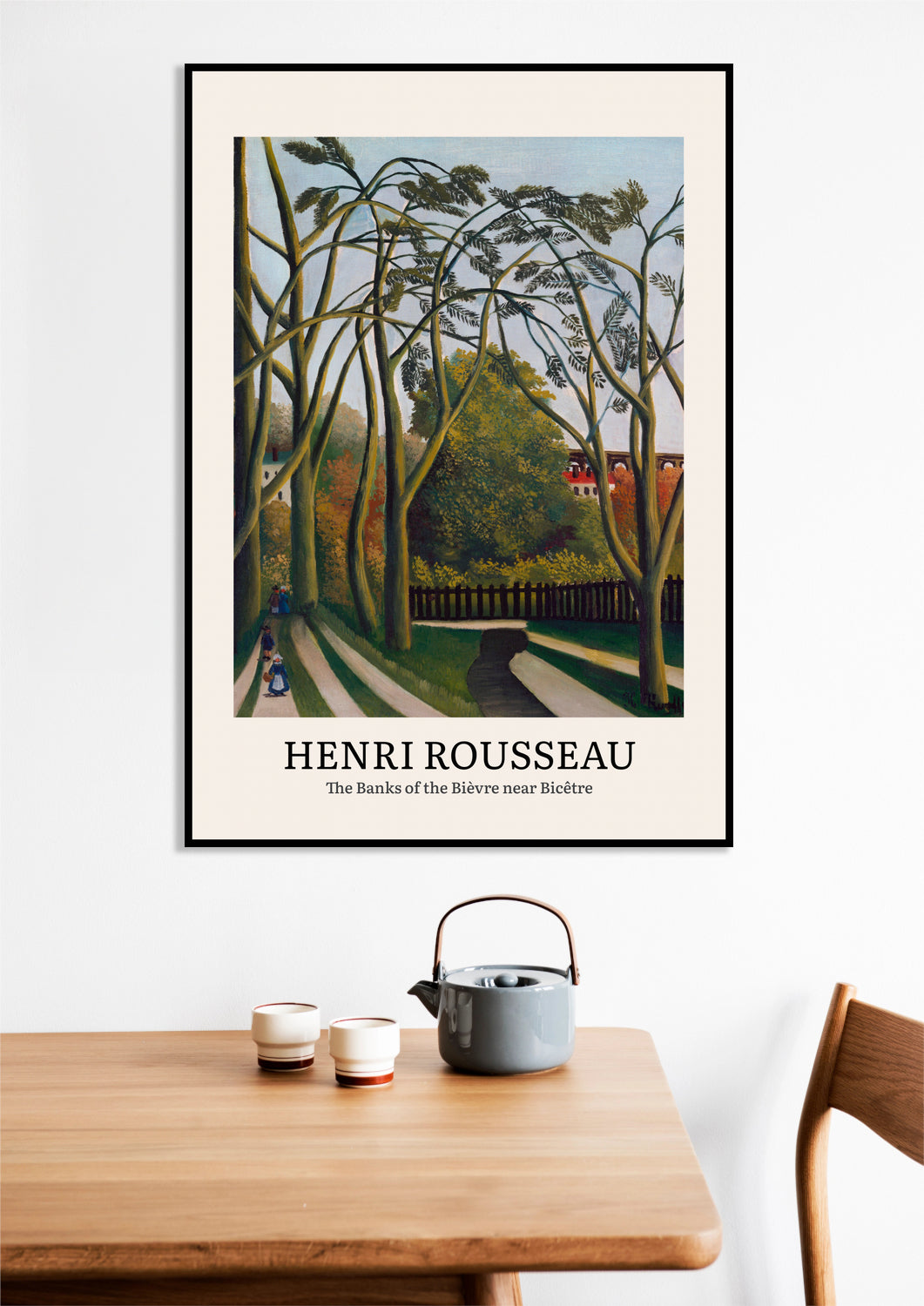 Obraz  Design Bièvre near Bicêtre, Rousseau Vintage do Salonu