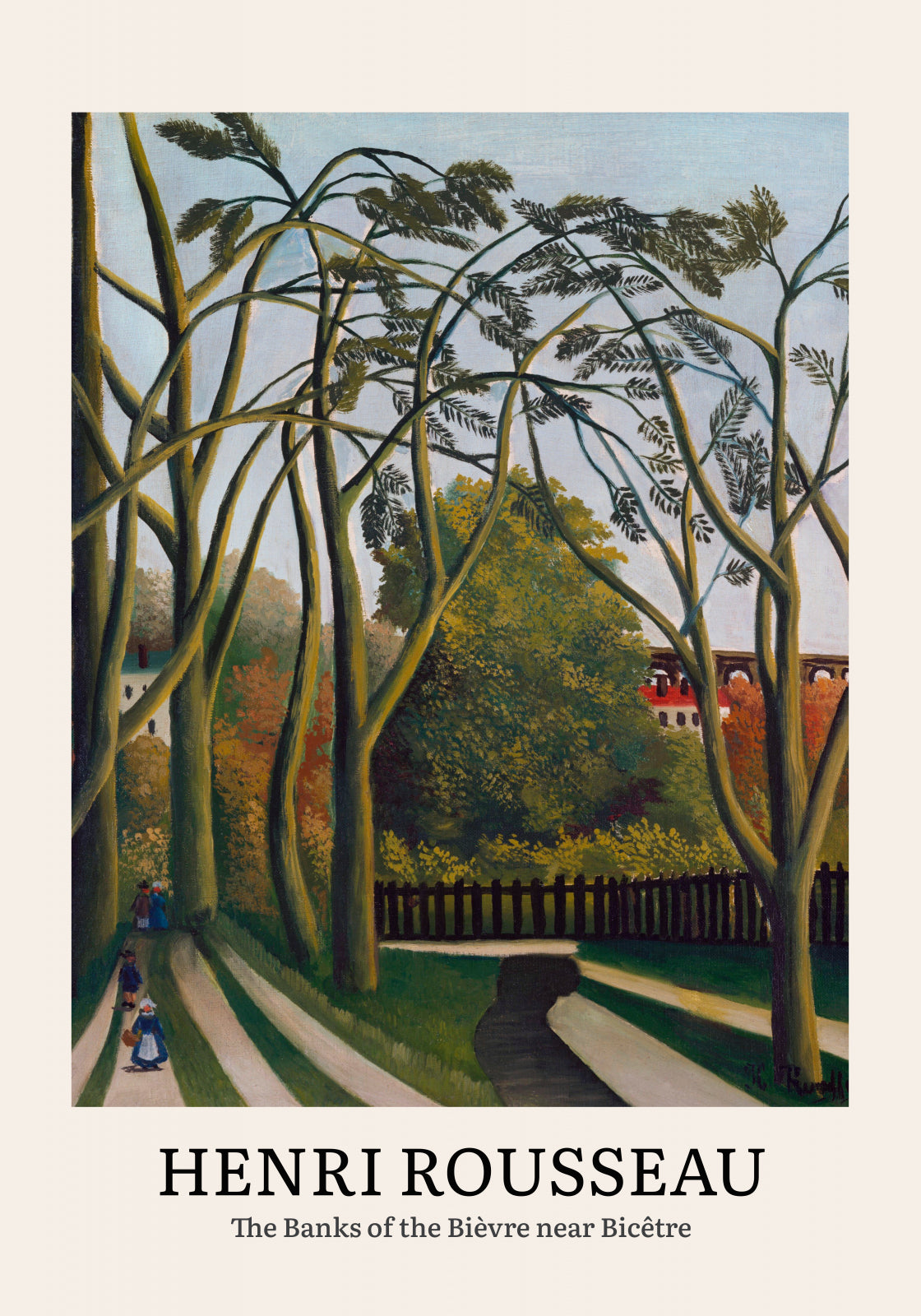 Plakat  Design Bièvre near Bicêtre, Rousseau Vintage do Salonu