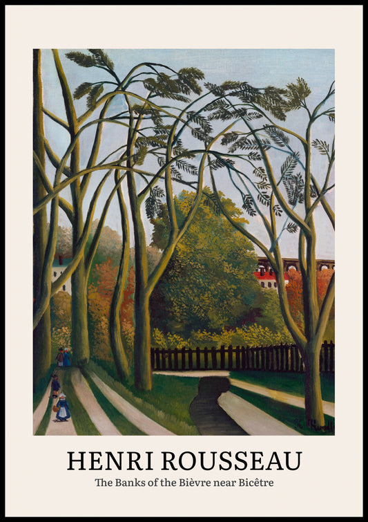 Plakat  Design Bièvre near Bicêtre, Rousseau Vintage do Salonu