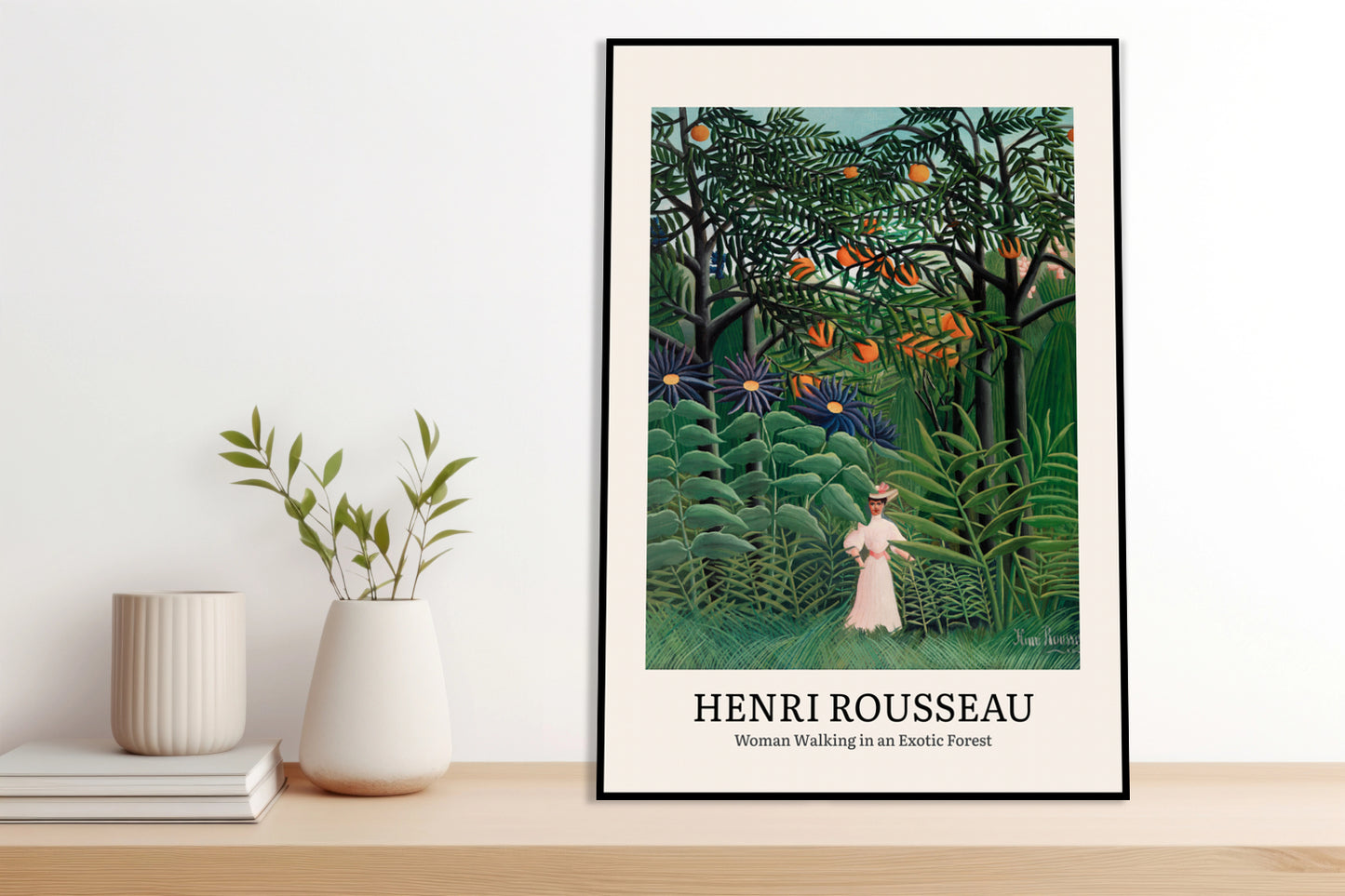 Obraz  Design Exotic Forest, Rousseau Vintage do Salonu