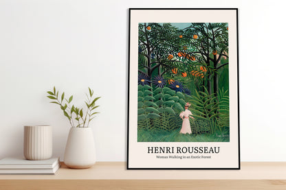 Obraz  Design Exotic Forest, Rousseau Vintage do Salonu