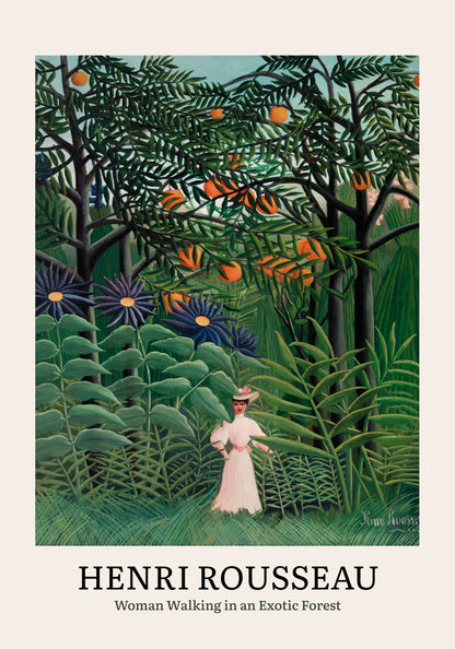 Plakat  Design Exotic Forest, Rousseau Vintage do Salonu
