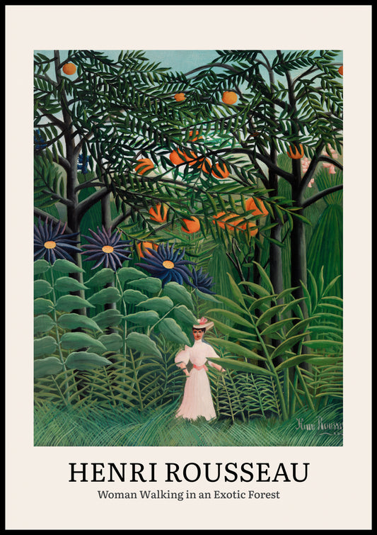 Plakat  Design Exotic Forest, Rousseau Vintage do Salonu