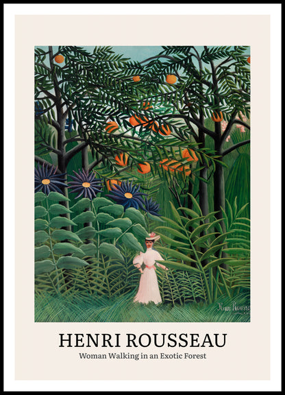 Plakat  Design Exotic Forest, Rousseau Vintage do Salonu
