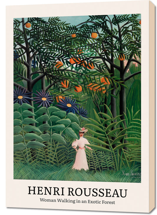 Obraz  Design Exotic Forest, Rousseau Vintage do Salonu