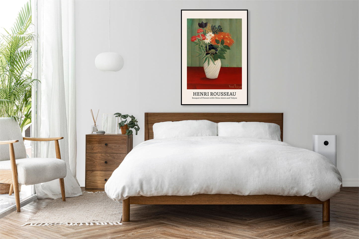 Obraz  Design Bouquet of Flowers, Rousseau Vintage do Salonu
