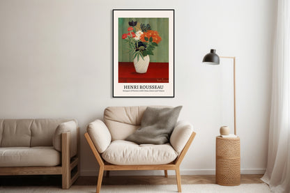 Obraz  Design Bouquet of Flowers, Rousseau Vintage do Salonu