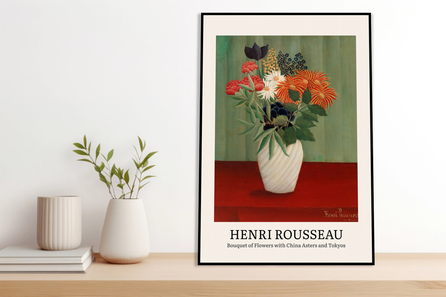 Plakat  Design Bouquet of Flowers, Rousseau Vintage do Salonu