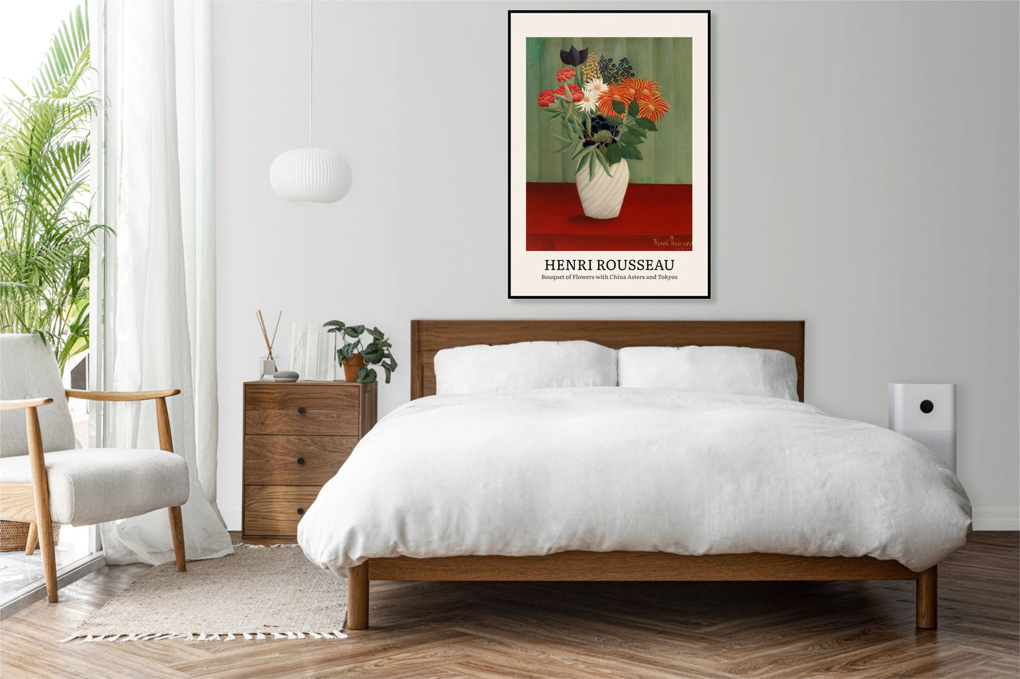 Plakat  Design Bouquet of Flowers, Rousseau Vintage do Salonu