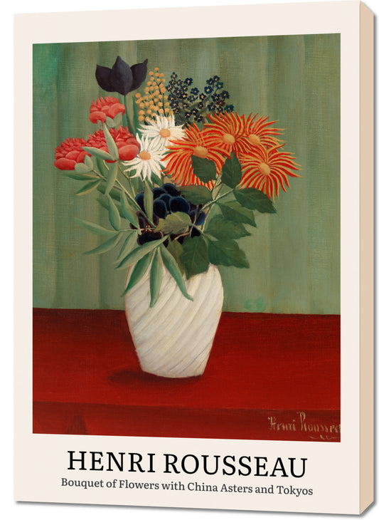 Obraz  Design Bouquet of Flowers, Rousseau Vintage do Salonu