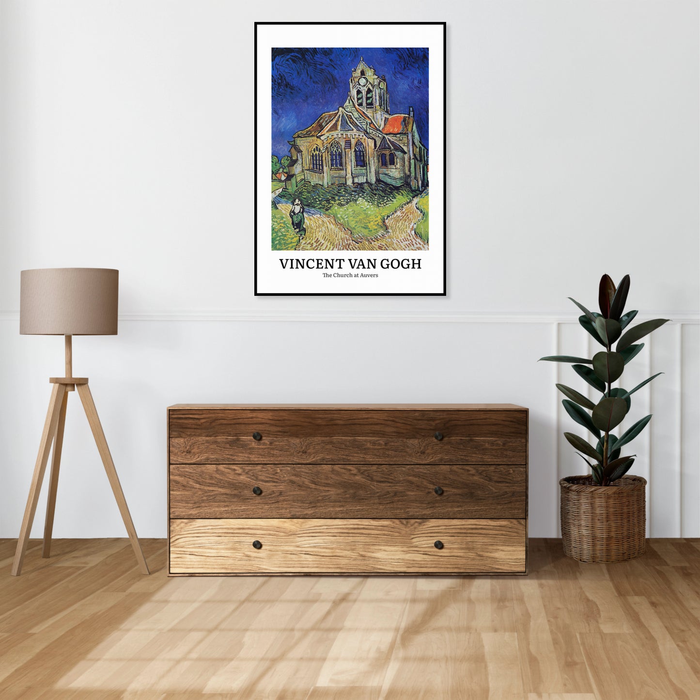 Obraz  Design Auvers, Van Gogh Vintage do Salonu