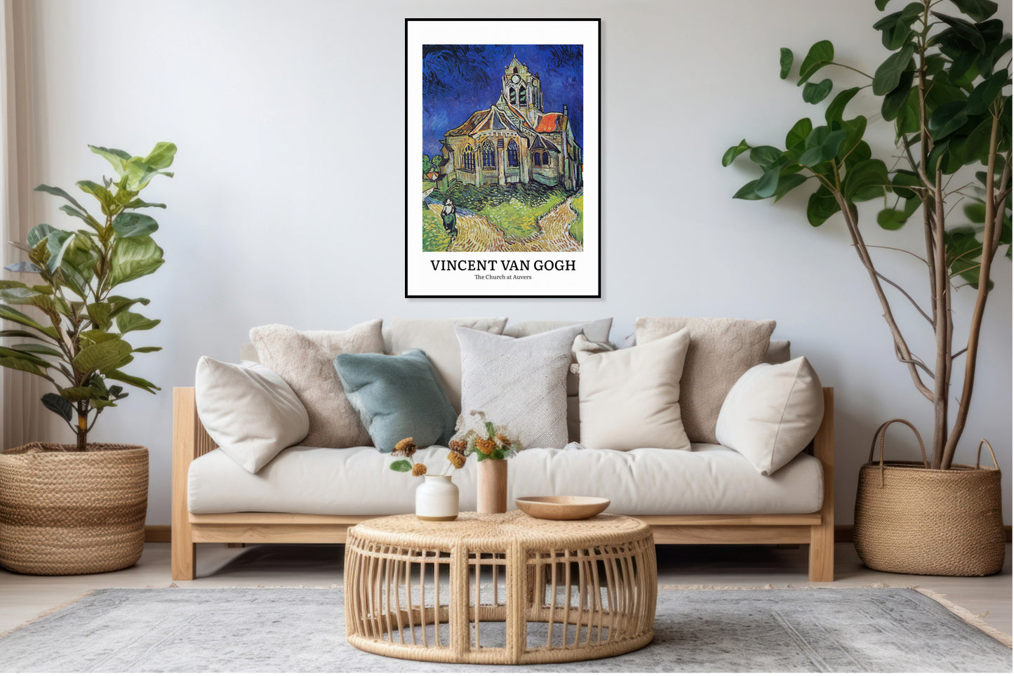 Obraz  Design Auvers, Van Gogh Vintage do Salonu