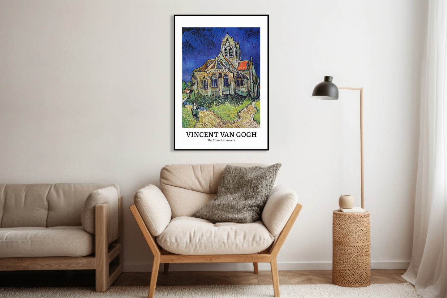 Obraz  Design Auvers, Van Gogh Vintage do Salonu