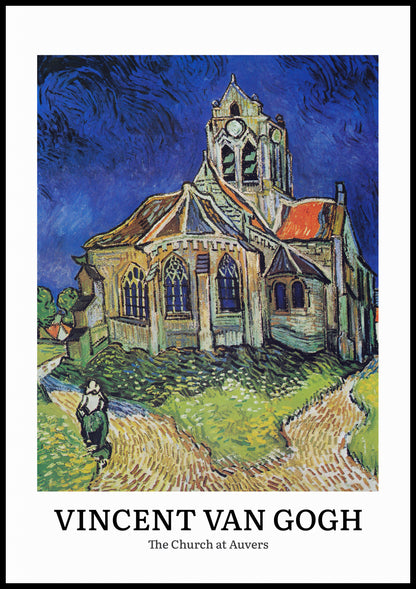 Plakat  Design Auvers, Van Gogh Vintage do Salonu