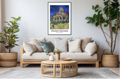 Plakat  Design Auvers, Van Gogh Vintage do Salonu