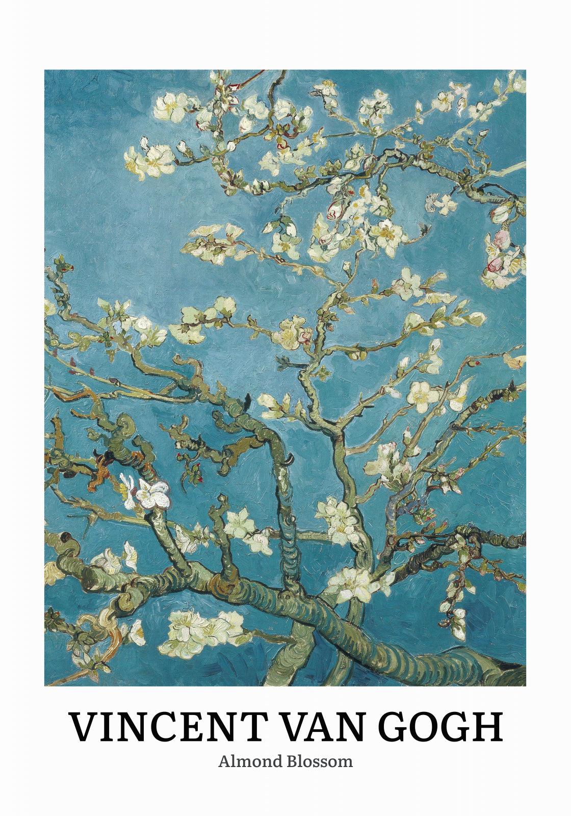 "Design  Almond Blossom" by Vincent van Gogh