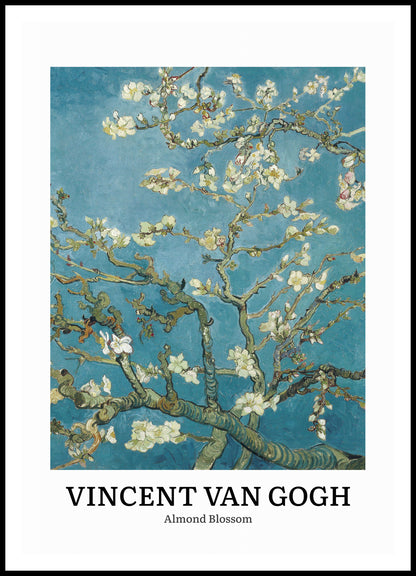 "Design  Almond Blossom" by Vincent van Gogh