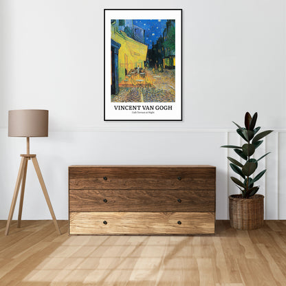 Obraz  Design Cafe Terrace, Van Gogh Vintage do Salonu