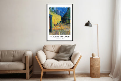 Obraz  Design Cafe Terrace, Van Gogh Vintage do Salonu