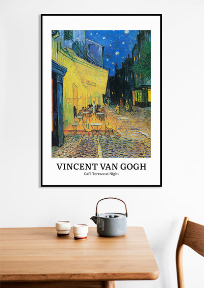 Obraz  Design Cafe Terrace, Van Gogh Vintage do Salonu