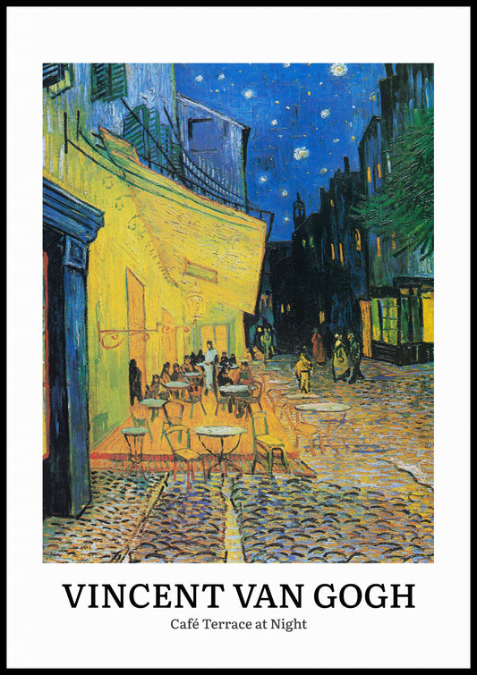 Plakat  Design Cafe Terrace, Van Gogh Vintage do Salonu